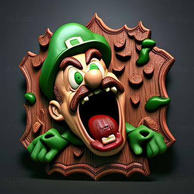 3D model New Super Luigi U game (STL)